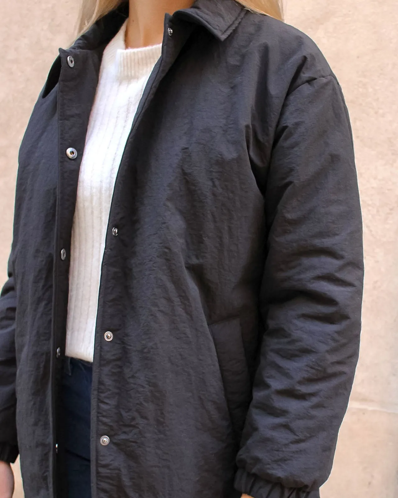 LAUREPLUSMAX Vestes & Manteaux-Parka Gino NOIR